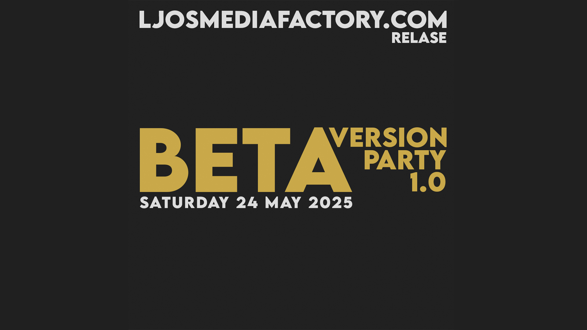 Beta Version Party 1.0